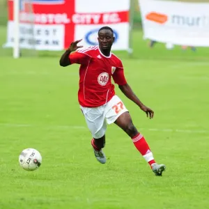 Bristol Citys Albert Adomah Bristol Citys Albert Adomah