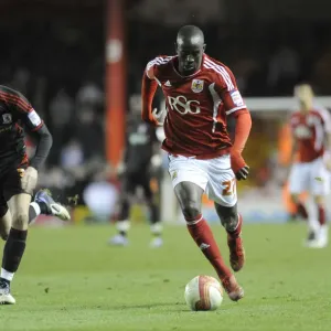 Bristol City's Albert Adomah Advances Ball vs. Middlesbrough - Neil Phillips/Pinnacle Image, 03/12/2011 Bristol City's Albert Adomah Advances Ball vs. Middlesbrough - Neil Phillips/Pinnacle Image, 03/12/2011