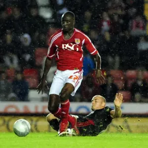 Bristol City vs Swindon Town League Cup Print Bristol City vs Swindon Town League Cup Print