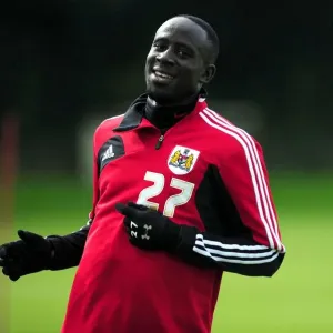 Bristol City's Albert Adomah in Print
