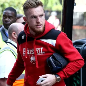 Bristol City's Alex Pearce Arrives at Loftus Road Ahead of QPR Clash (07.05.2016)