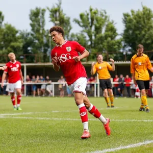 Bristol City Ash Harper Winning Goal Print