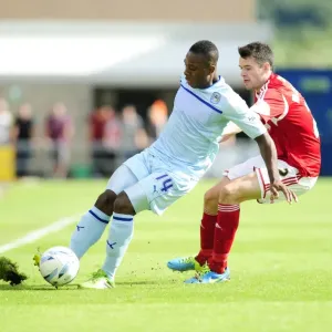 Bristol City's Brendan Moloney Closes In on Coventry's Franck Moussa in Sky Bet League One Clash Bristol City's Brendan Moloney Closes In on Coventry's Franck Moussa in Sky Bet League One Clash