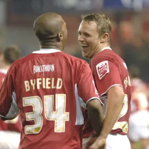 Bristol City's Byfield and Trundle: A Powerful Duo in Action Against Barnsley Bristol City's Byfield and Trundle: A Powerful Duo in Action Against Barnsley