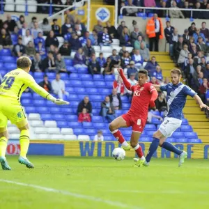 Bristol City's Callum Robinson Misses Goal Opportunity Against Birmingham City (12-09-2015) Bristol City's Callum Robinson Misses Goal Opportunity Against Birmingham City (12-09-2015)
