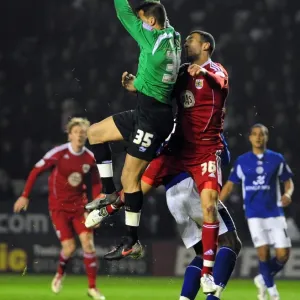 Bristol City FC Print - Leicester Championship Clash Bristol City FC Print - Leicester Championship Clash