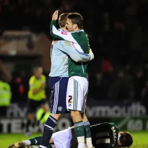 Bristol City's Championship Victory: Duguid and Stockdale's Jubilant Moment at Plymouth Argyle's Home Park Bristol City's Championship Victory: Duguid and Stockdale's Jubilant Moment at Plymouth Argyle's Home Park