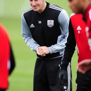 Chris Wood in Training Print Chris Wood in Training Print