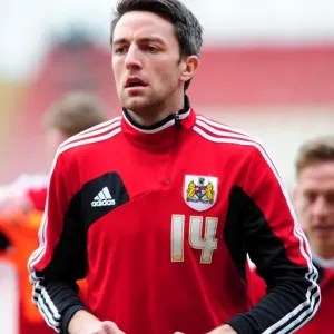 Bristol City's Cole Skuse at Bloomfield Road during Blackpool vs. Bristol City Npower Championship Match, March 2013