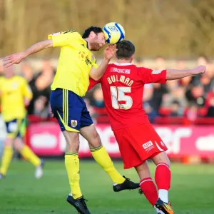 Bristol City's Cole Skuse vs. Dannie Bulman: FA Cup Battle at Crawley Town, 07/01/2012