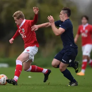 Bristol City's Connor Lemonheigh-Evans in Action Against Millwall in U21 PDL2 Clash
