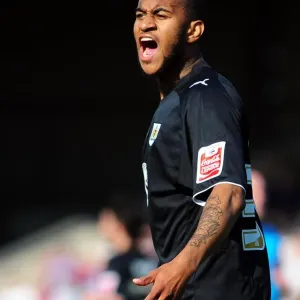 Bristol City's Danny Haynes Displays Frustration During Scunthorpe United Clash, Championship 2010 Bristol City's Danny Haynes Displays Frustration During Scunthorpe United Clash, Championship 2010