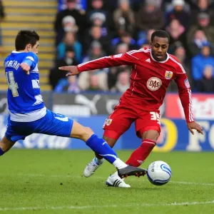 Bristol City's Danny Rose Outmaneuvers Print
