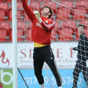 Dave Richards in Action Print - Bristol City vs Rotherham United