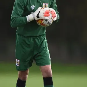 Bristol City's Dave Richards in Action during U21s Match against Millwall