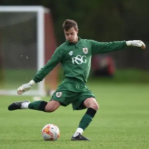 Bristol City's Dave Richards in Action: U21s Training Clash between Bristol City and Millwall