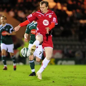 Bristol City's David Clarkson in Action against Plymouth Argyle, Championship Match, Home Park, 16th March 2010 Bristol City's David Clarkson in Action against Plymouth Argyle, Championship Match, Home Park, 16th March 2010