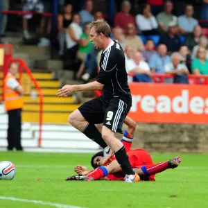 Bristol Citys David Clarkson races clear Bristol Citys David Clarkson races clear