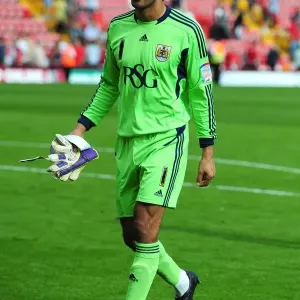 Bristol City Goalkeeper David James in Print