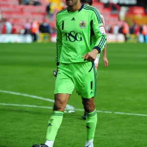 Bristol City FC Print: David James Saves the Day