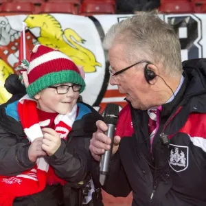 Bristol City's David Lloyd Discusses Progress with Oskar Pycroft at Ashton Gate Stadium - Sky Bet Championship Match Against Queens Park Rangers (19/12/2015) Bristol City's David Lloyd Discusses Progress with Oskar Pycroft at Ashton Gate Stadium - Sky Bet Championship Match Against Queens Park Rangers (19/12/2015)