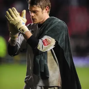 Bristol City's Dean Gerken in Action: Championship Clash Between Bristol City and Newcastle United, 20/03/2010 Bristol City's Dean Gerken in Action: Championship Clash Between Bristol City and Newcastle United, 20/03/2010