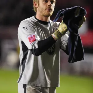 Bristol City Goalkeeper Dean Gerken in Print
