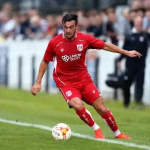 Bristol City's Diego De Girolamo in Action Against Bath City, 2016 Bristol City's Diego De Girolamo in Action Against Bath City, 2016
