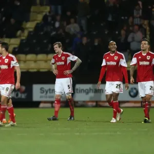 Bristol City's Disappointment: Late Goal Costs Them at Notts County (December 2013) Bristol City's Disappointment: Late Goal Costs Them at Notts County (December 2013)