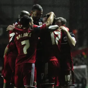 Bristol City's Double Delight: Gregg Cunningham and Paul Anderson Celebrate 2-0 Over Watford Bristol City's Double Delight: Gregg Cunningham and Paul Anderson Celebrate 2-0 Over Watford