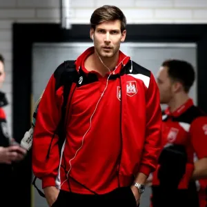 Bristol City's Fabian Giefer at iPro Stadium Print Bristol City's Fabian Giefer at iPro Stadium Print