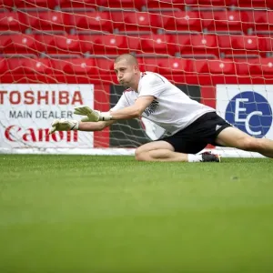 Bristol City's Frank Fielding in Action at Pre-Season Friendly Against Bournemouth (2013)