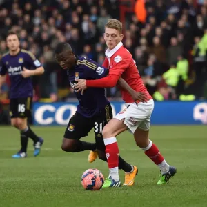 Bristol City's George Saville in FA Cup print