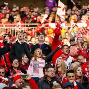 Bristol City 2-0 Victory Print at Wembley Stadium