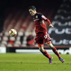 Bristol City's Greg Cunningham in Action Print Bristol City's Greg Cunningham in Action Print