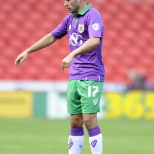 Bristol City's Greg Cunningham in Action: Sky Bet League One Opener at Sheffield United's Bramal Lane Bristol City's Greg Cunningham in Action: Sky Bet League One Opener at Sheffield United's Bramal Lane
