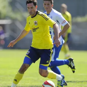Bristol City's Greg Cunningham in Pre-Season Action Against Clevedon Town, 2013 Bristol City's Greg Cunningham in Pre-Season Action Against Clevedon Town, 2013