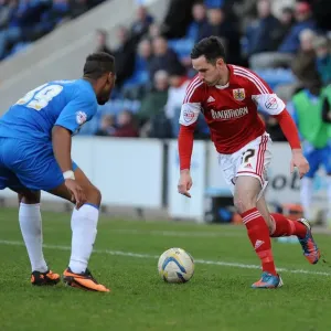 Bristol City vs Colchester United Print, March 22, 2014