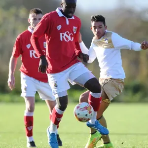 Bristol City's Gus Mafuta in Training Print, November 2014