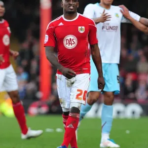 Bristol City's Jamal Campbell-Ryce in Action: Championship Clash vs Burnley (19-03-2011) Bristol City's Jamal Campbell-Ryce in Action: Championship Clash vs Burnley (19-03-2011)