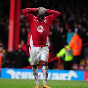 Bristol City's Jamal Campbell-Ryce in Action Print