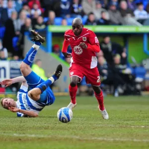 Bristol City's Jamal Campbell-Ryce Outruns Brynjar Gunnarsson: Reading vs. Bristol City, Championship 2010 Bristol City's Jamal Campbell-Ryce Outruns Brynjar Gunnarsson: Reading vs. Bristol City, Championship 2010