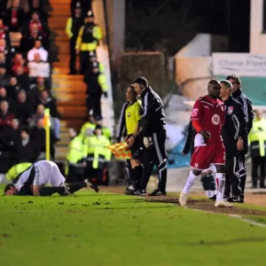 Bristol City's Jamal Campbell-Ryce Red-Carded in Championship Clash vs. Plymouth Argyle (16-03-2010) Bristol City's Jamal Campbell-Ryce Red-Carded in Championship Clash vs. Plymouth Argyle (16-03-2010)