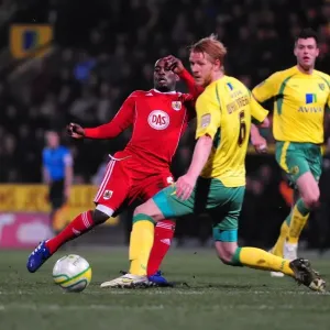 Bristol City FC Print - Jamal Campbell-Ryce Assist