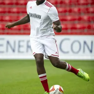 Bristol City's Jay-Emmanuel Thomas in Action at Bournemouth Pre-Season Friendly (2013)