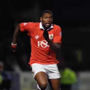 Bristol City's Jay Emmanuel-Thomas in Print, Johnstone's Paint Trophy Match Bristol City's Jay Emmanuel-Thomas in Print, Johnstone's Paint Trophy Match