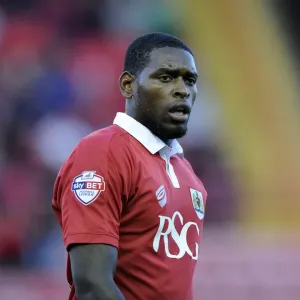Bristol City's Jay Emmanuel-Thomas in Action against Oxford United, Capital One Cup First Round, Ashton Gate Bristol City's Jay Emmanuel-Thomas in Action against Oxford United, Capital One Cup First Round, Ashton Gate