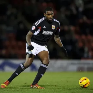 Bristol City's Jay Emmanuel-Thomas in Action during Sky Bet Football League 1 Match against Leyton Orient, 2014 Bristol City's Jay Emmanuel-Thomas in Action during Sky Bet Football League 1 Match against Leyton Orient, 2014