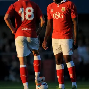 Bristol City's Jay Emmanuel-Thomas in Action Print