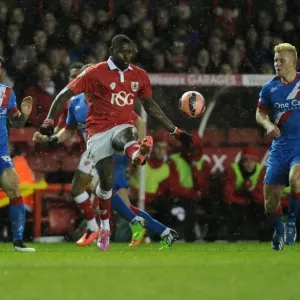 Bristol City's Jay Emmanuel-Thomas in Control Print Bristol City's Jay Emmanuel-Thomas in Control Print